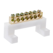 7 padėčių elektros kabelio jungtis Sraigtinis barjeras gnybtų juostos bloko strypas 50LB