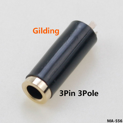 10kom 3,5 mm 3/4 polna stereo ženska utičnica DC 3,5 dvokanalni audio utičnica za apple Priključak za slušalice DIY adapter