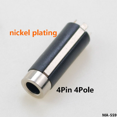 10kom 3,5 mm 3/4 polna stereo ženska utičnica DC 3,5 dvokanalni audio utičnica za apple Priključak za slušalice DIY adapter