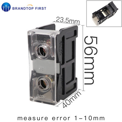 bloc terminal bază șină din șurub fixat IN12C IN411SC IN60C IN100C placă de urechi pentru rând de cablare
