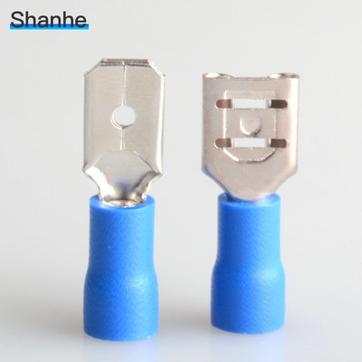 6,3 mm 25 moteriai su 25 kištuku izoliuotomis elektrinio užspaudimo gnybtų jungtimis H1E1