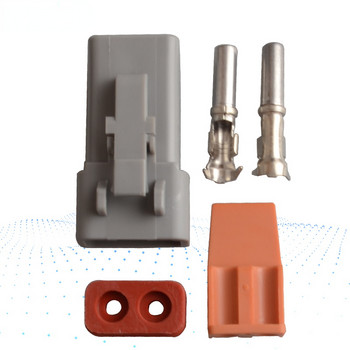 Водоустойчив щепсел за съединител за електрически проводници Deutsch Style Enhanced Seal Shrink Boot Adapter DTP06-2S DTP04-2P