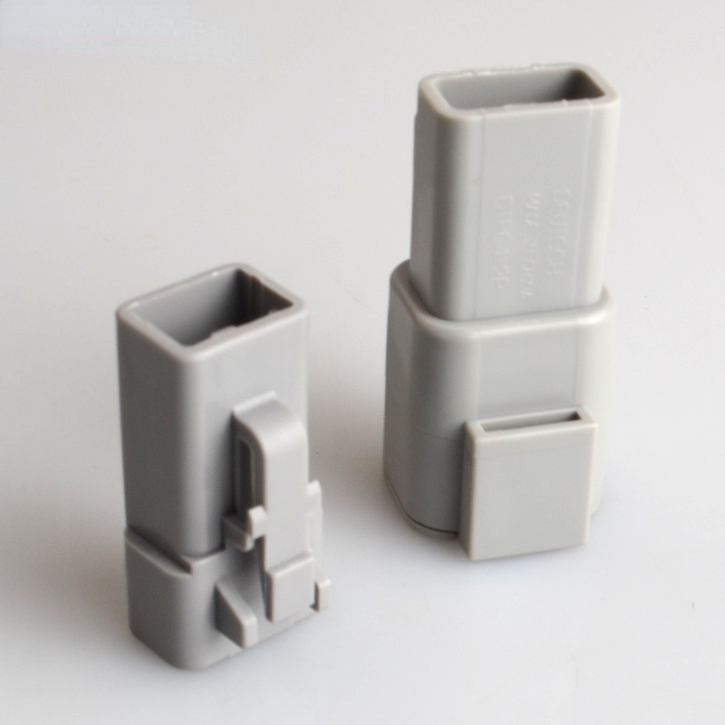 Αδιάβροχο βύσμα σύνδεσης ηλεκτρικού καλωδίου Προσαρμογέας μπότας συρρίκνωσης βελτιωμένου τύπου Deutsch DTP06-2S DTP04-2P