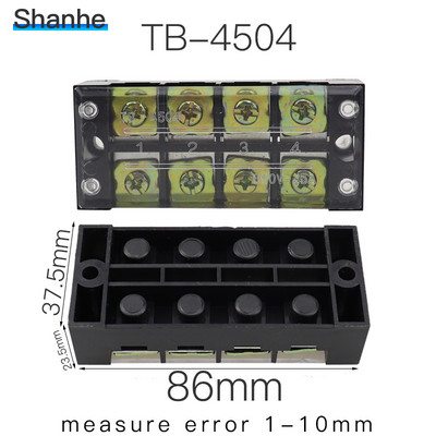 600V 45A TB serijos fiksuoti gnybtai Laidų eilė TB-4503 TB-4504 TB-4505 TB-4506 TB-1510 TB-1512