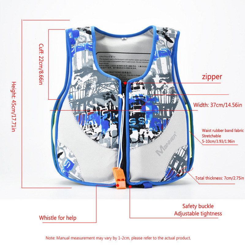 Kulumiskindel päästevest, laste elastne päästevest, kaasaskantav ujuvusvest Päästevestid, ohutusvestid, ujumistarvikud