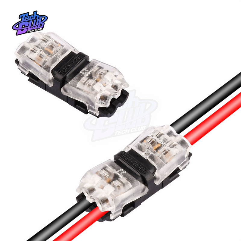 5 buc. Conector terminal conectabil cu două fire Terminal de sertizare fără sudură, fără șuruburi, potrivit pentru sursa de alimentare cu lumină LED