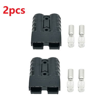 2 set de conectori de cablu de mufă Conector de alimentare a bateriei pentru conexiune electrică mecanică avansată Accesorii pentru conector bipolar 50A