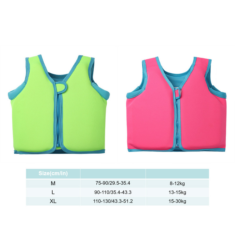 Vestă de înot Jachete de apă Accesorii educaționale multicolore Echipament de protecție Artizanat respirabil Echipament de învățare a înotului