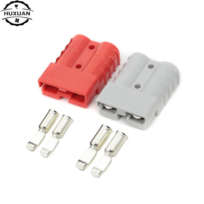 Kahepooluseline vaskkontaktiga toitepistikud 50A 120A 600V kõrge voolupistik elektriauto aku UPS-i kaabli pistikutele