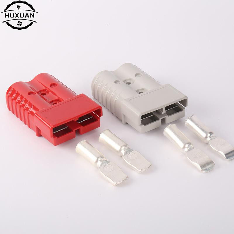 Kahepooluseline vaskkontaktiga toitepistikud 50A 120A 600V kõrge voolupistik elektriauto aku UPS-i kaabli pistikutele