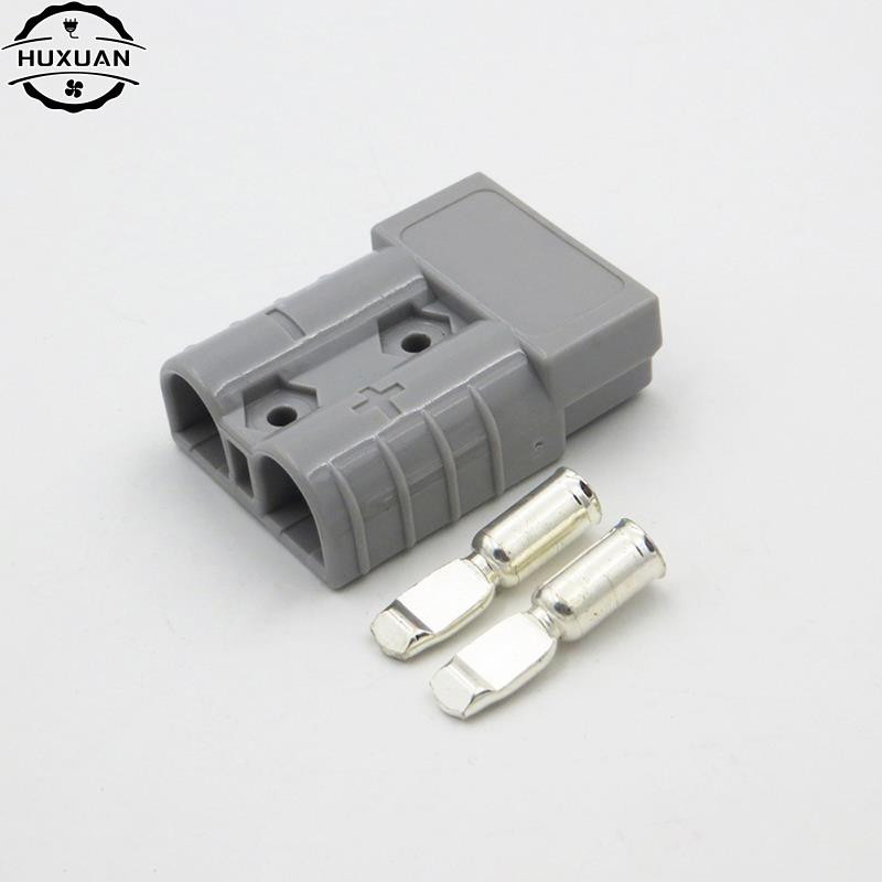 Kahepooluseline vaskkontaktiga toitepistikud 50A 120A 600V kõrge voolupistik elektriauto aku UPS-i kaabli pistikutele