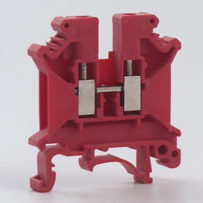 10 tk UK-5N plokid Din-rööpa klemmiplokk Universaalne pistikuga kruviühendus Elektrijuhtmete juht UK5N klemmiriba