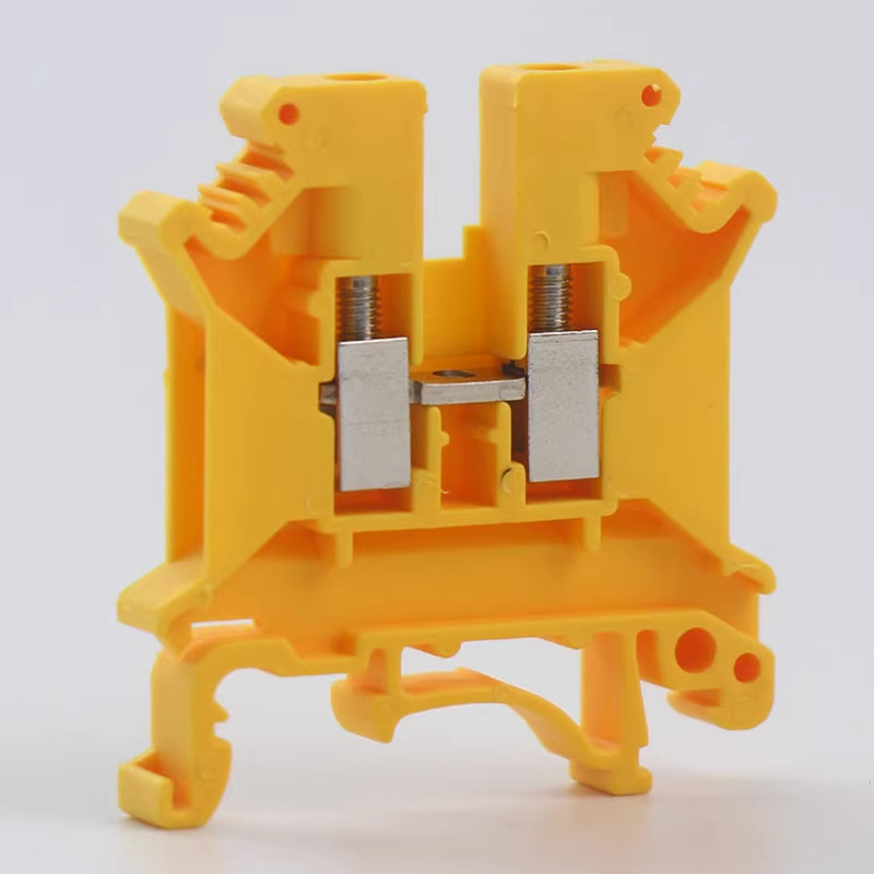 10 tk UK-5N plokid Din-rööpa klemmiplokk Universaalne pistikuga kruviühendus Elektrijuhtmete juht UK5N klemmiriba