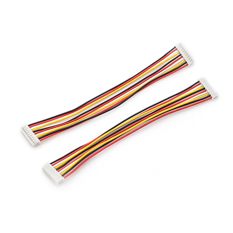 10 σετ Ph 2,0Mm 8-pin Αρσενικό θηλυκό βύσμα καλωδίου καλωδίου 20Cm 300V Συμκατευθυντική Αντικατάσταση τερματικής γραμμής διπλής απόληξης