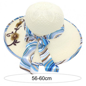 проста сгъваема с широка периферия флопи момичета сламена шапка слънчева шапка плажна дамска лятна шапка UV защита туристическа шапка дамска шапка дамски плажни шапки