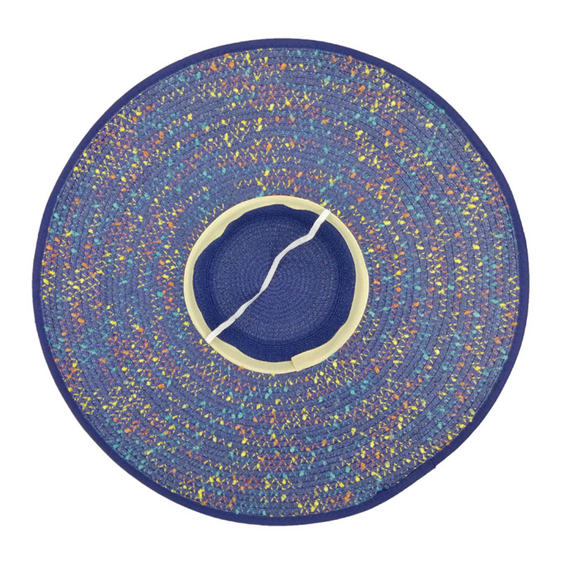 Pălării de soare la modă nouă 2022, pentru femei, fete, cu boruri largi, pălărie de paie, cu bowknot, boemia, șapcă de plajă, pălărie cu imprimare cu panglică