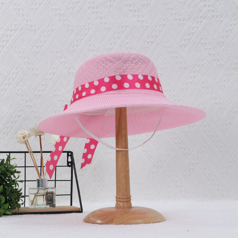 2022 m. vasaros mergaičių kepurės nuo saulės plačių kraštų „Bowknot“ šiaudinė skrybėlė su juostele, lauko apsauga nuo saulės Moteriškos kepurės Moteriškos Panamos kepuraitės