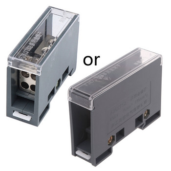 Din Rail Distribution Box One In Multiple Out Terminal Block Junction Box Dropship