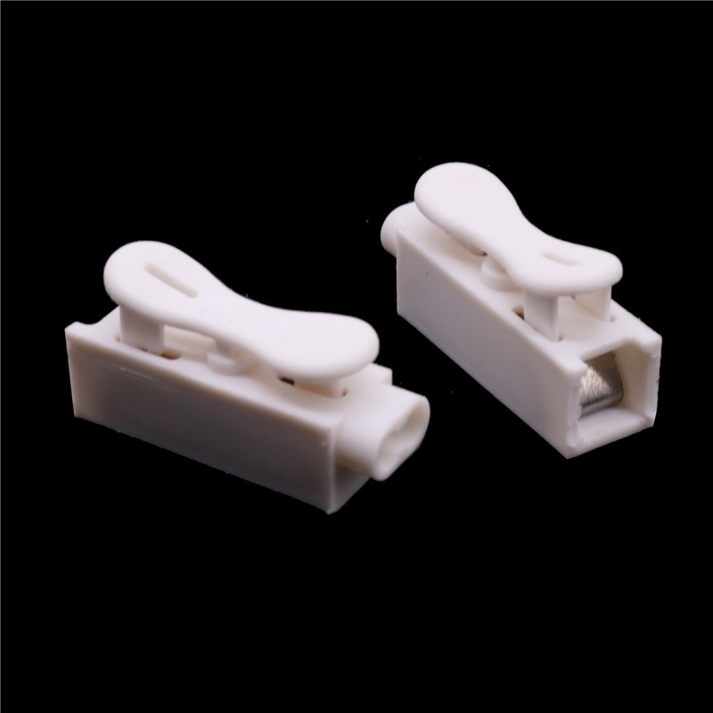 10 vnt. Zq-1p du kartus įspauskite vieną į du varinius gnybtus Korėjos neprisukama laido jungtis