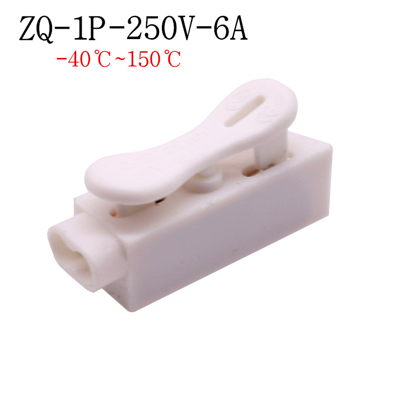 10 vnt. Zq-1p du kartus įspauskite vieną į du varinius gnybtus Korėjos neprisukama laido jungtis