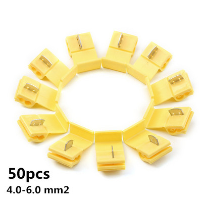 50 tk/partii traadi pistik punane lukustustraat elektrikaabli pistik isoleeritud kiirliitmikklemmid pressklemmid