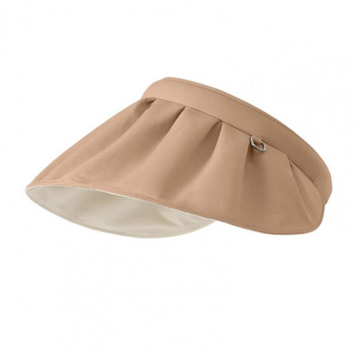 Ženski šešir sa šiltom za sunce, sklopivi ultralagani šešir s UV zaštitom i širokim obodom, šešir za plažu za ribolov na otvorenom, planinarenje, sport