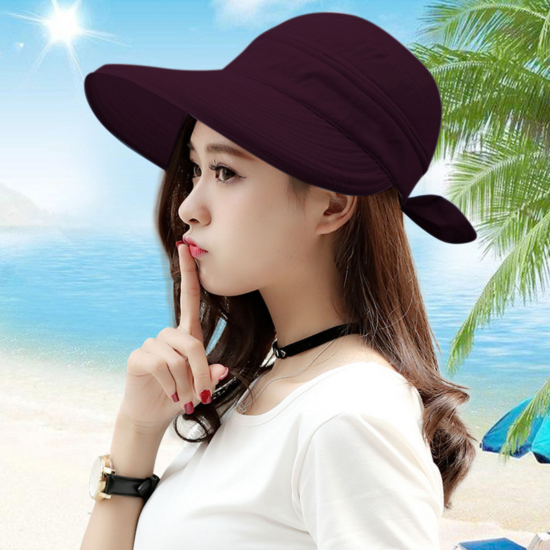 Simplicity moteriškas skrybėlės skydelis nuo saulės su nuimamu viršumi, skirtas teniso skrybėlėms, universali atletiška Avid kepurė