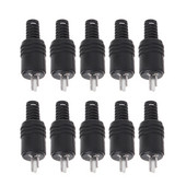 10 buc Accesorii Cablu Lipire Adaptor difuzor HIFI Terminale cu șuruburi negre Instrumente