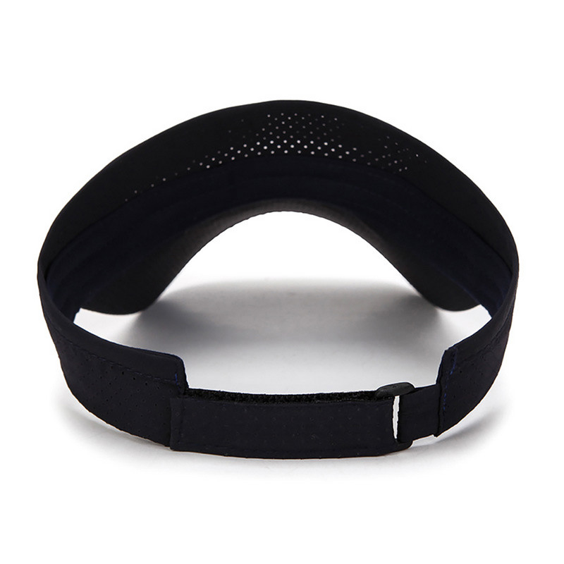 Ljetni prozračni šeširi za sunčanje Muškarci Žene Podesivi vizir UV zaštita Top Prazan Čvrsti Sport Tenis Golf Trčanje Kapa za sunčanje