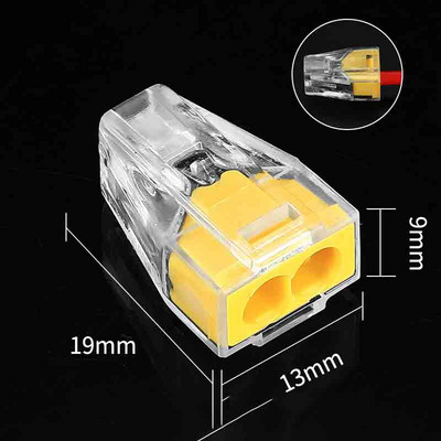 Conectori de sârmă PCT-102/104/106/108 Terminal electric de blocare rapidă a îmbinării Conector de cablu cu împingere
