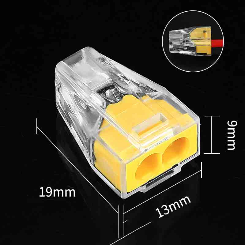 Conectori de sârmă PCT-102/104/106/108 Terminal electric de blocare rapidă a îmbinării Conector de cablu cu împingere