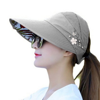 Γυναικεία Ανοιξιάτικη και Καλοκαιρινή Μόδα Κορυφαία γραμμή Καπέλο αντηλιακό Καπέλο με φαρδύ χείλος Καπέλο με κάλυμμα λαιμού