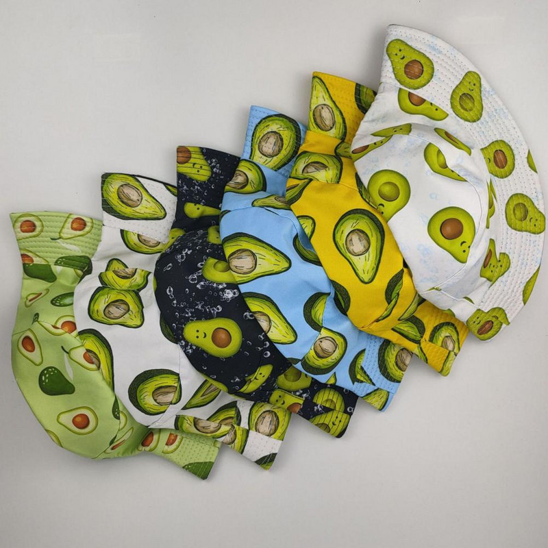 Unisex Καπέλο Fisherman Καπέλο διπλής όψεως Επίπεδο Καλοκαιρινό Καπέλο Αντηλιακό Αναπνεύσιμο Καπέλο UV Δροσιστικό καπέλο φρούτων για ενήλικες