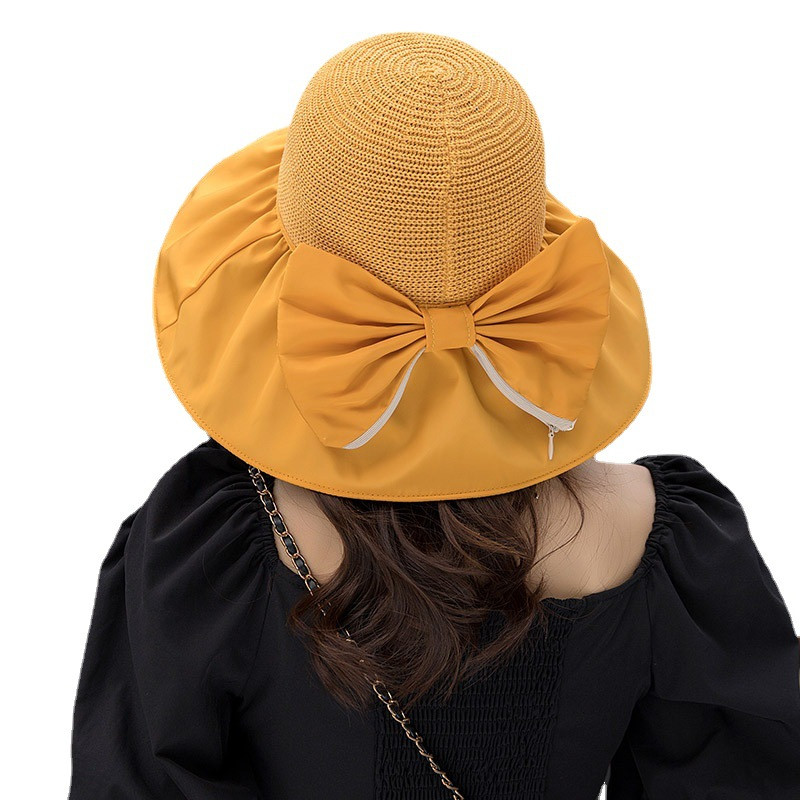 Γυναικείο καλοκαιρινό αντηλιακό καπέλο πτυσσόμενο με μεγάλο γείσο Αντι-UV αντηλιακή σκιά Καπέλο προστασίας προσώπου Γυναικείο καπέλο πεζοπορίας σε εξωτερικούς χώρους Camp Travel Beach