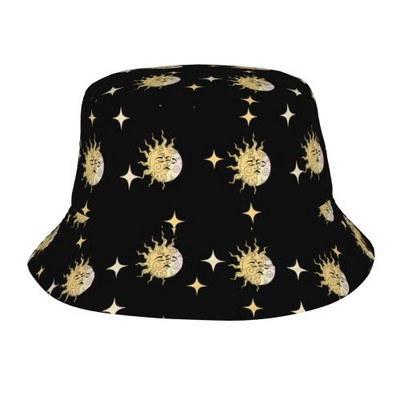 Ämbrikübar Psühhedeelsed võluseened 80ndate 90ndate kummist pardi lehmaleht Pakendatav lai rand päikesekalur meestele ja naistele