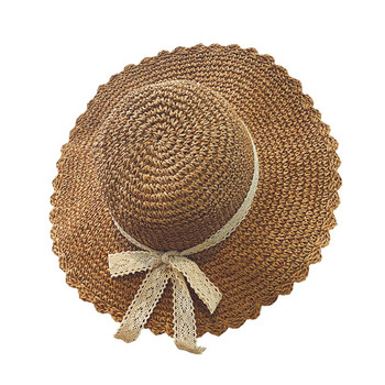 Καπέλο παραλίας Γυναικεία Καλοκαιρινή Έκδοση Ευέλικτο καπέλο αντηλιακής ακτινοβολίας Great Sailing Along The Sea Grass Hat αντηλιακό καπέλο για άνδρες αγόρια Καπέλο παραλίας