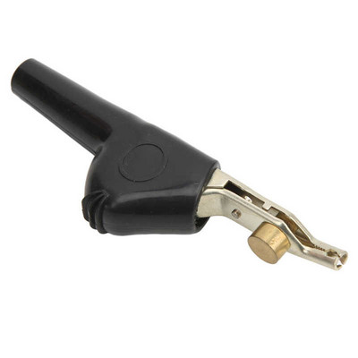 Mini izolované krokosvorky 25 mm prenosné otváracie telekomunikačné testovacie svorky s ihlou univerzálne pre multimeter