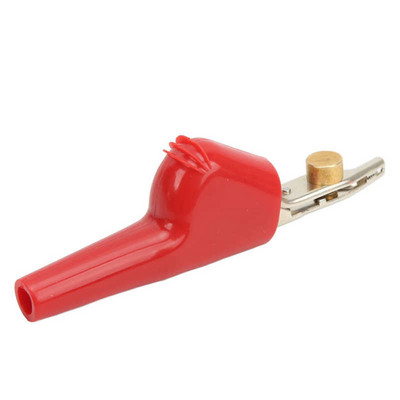 Mini izolované krokosvorky 25 mm prenosné otváracie telekomunikačné testovacie svorky s ihlou univerzálne pre multimeter