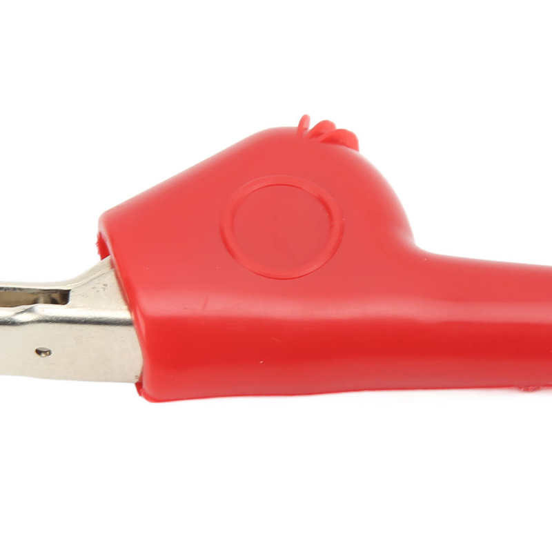 Mini izolované krokosvorky 25 mm prenosné otváracie telekomunikačné testovacie svorky s ihlou univerzálne pre multimeter