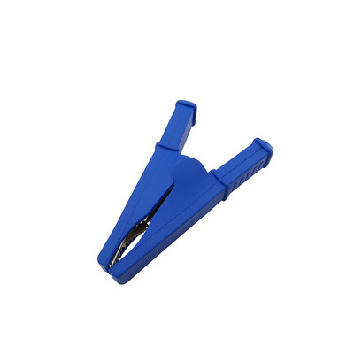 2 vnt. 50A 75 mm izoliuotas aligatoriaus segtukas automobilinio namelio furgono akumuliatoriaus bandymo laido krokodilų segtukai, 5 spalvos