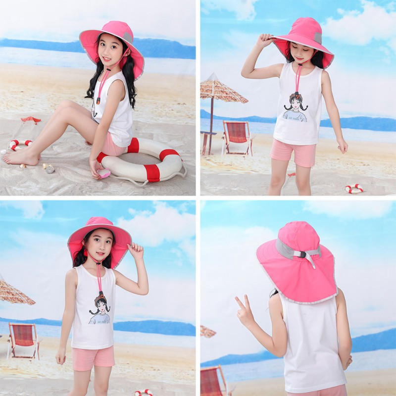 Laste ranna päikesemüts laia äärega ämbrimüts poistele tüdrukutele vabaaja reisimine matkamine matkamütsid UV-kaitsega kalamehemüts