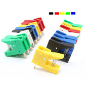 1 buc/lot, 50A clip de testare a motorului clip de îmbătrânire clip audio clip de apăsare cu arc pentru lampă cu borne rapidă LED