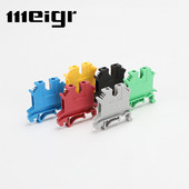 10Pcs UK 2.5 Cable Connector 2.5B Βιδωτή σύνδεση Electr Termin 2.5mm² Wire Electrical Connector Din Rail Terminal Block UK2.5B