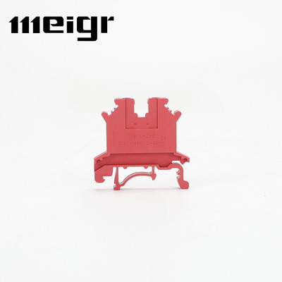 10Pcs UK 2.5 Cable Connector 2.5B Βιδωτή σύνδεση Electr Termin 2.5mm² Wire Electrical Connector Din Rail Terminal Block UK2.5B