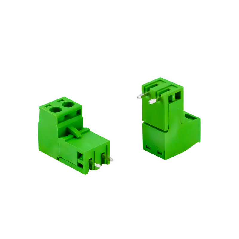 10Σετ 2EDGK 5,08mm 2 ακίδων PlUG-IN Μπλοκ ακροδεκτών Ευθεία βελόνα Ορθή γωνία Βίδα Τύπος PCB Βύσμα βύσματος ακίδας κεφαλής