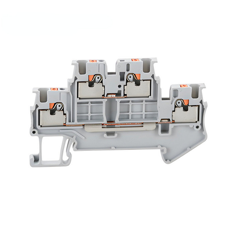 10 komada steznog bloka DIN tračnice PTTB-1.5 Električni konektor 1.5 mm Dvostruki sloj opružnog ožičenja Povezivanje žice vodiča PTTB1.5