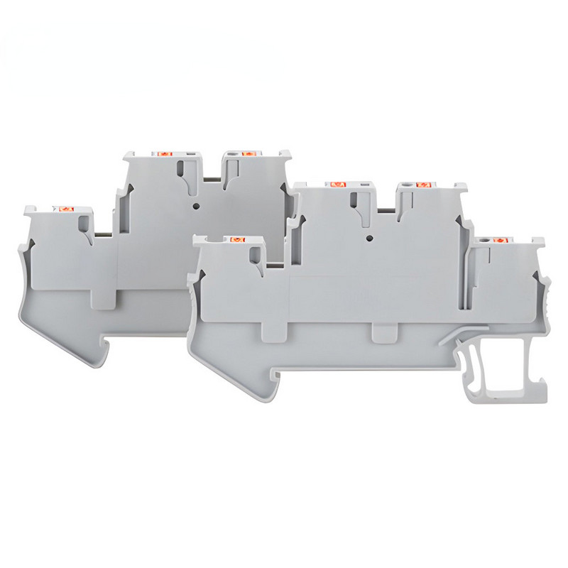 10 komada steznog bloka DIN tračnice PTTB-1.5 Električni konektor 1.5 mm Dvostruki sloj opružnog ožičenja Povezivanje žice vodiča PTTB1.5