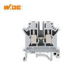 10 tk UK-6N Din-rööpa klemmiplokk universaalklassi ühenduskruviga ühendusega klemmiribaplokk UK6N traatjuht