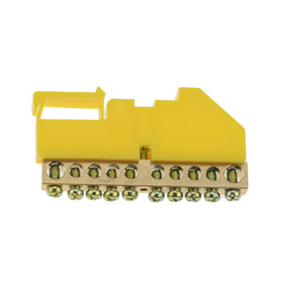 2 buc cutie de distribuție șină bloc terminale ignifug din plastic fire arc bloc terminal conector terminal 6 8 10 12 găuri