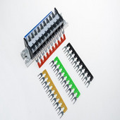 1db Td-1510 sín típusú sorkapocs 15A 10 pozíciós sorkapocs rövid szalag TD rövid csatlakozó feszültségálló 660V vas